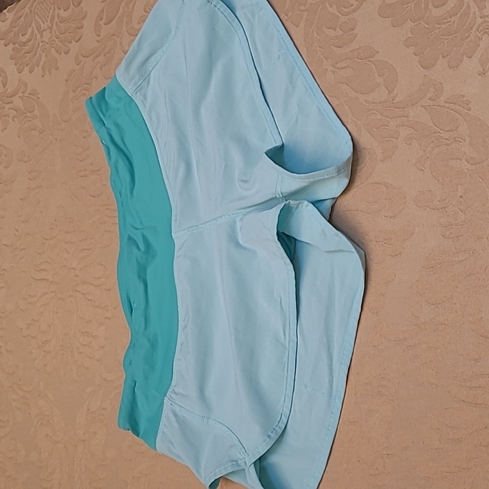 lululemon athletica Light Blue Athletic Shorts